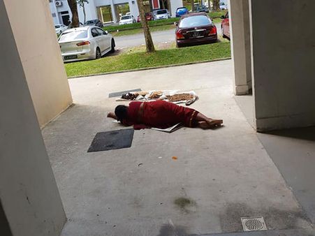 It Looked Like The Woman Had Fallen