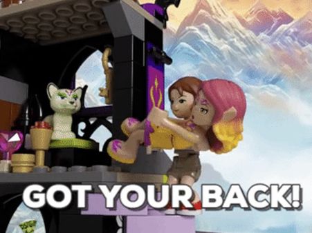 22. Got your back! 22. Got your back!