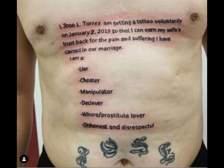 He Felt The Tattoo Was The Best Way To Convince