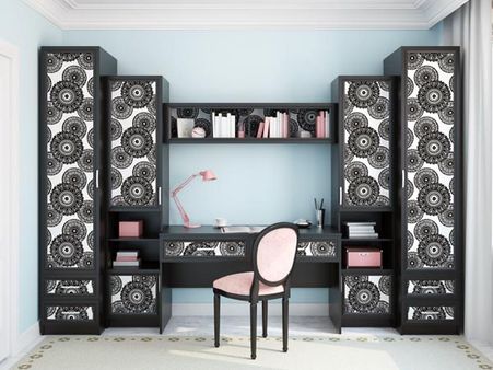 Colours Of The Walls In Study Room