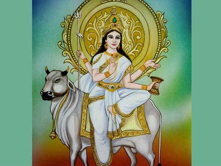 Eighth Day: Goddess Mahagauri 