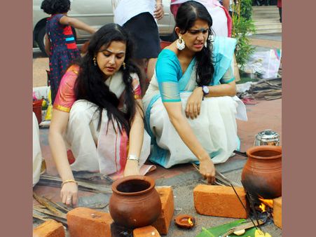 Pongala Prepared On Attukala Pongala