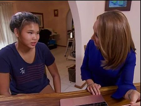 Her Adoptive Parents Are Supportive