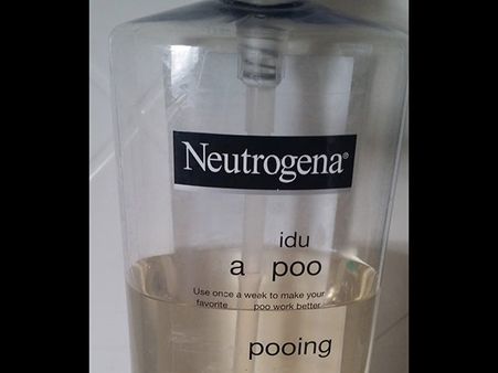 She Changed The Meaning On The Shampoo Bottle