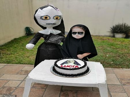 She Was All Dressed Up As A Nun 