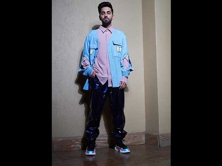 Ayushmann Khurrana In A Quirky Outfit 