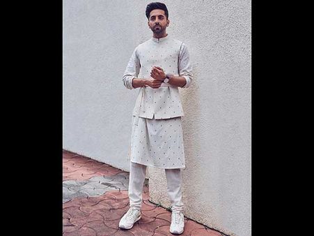 Ayushmann Khurrana In A Bandi-Kurta Set