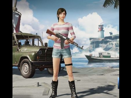 5. Casual Tee And Denim Shorts 5. Casual Tee And Denim Shorts