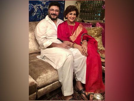 Sonali Bendre In A Red Sari And Chic Blouse