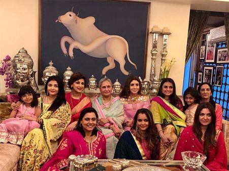 Aishwarya Rai Bachchan In A Yellow Sari