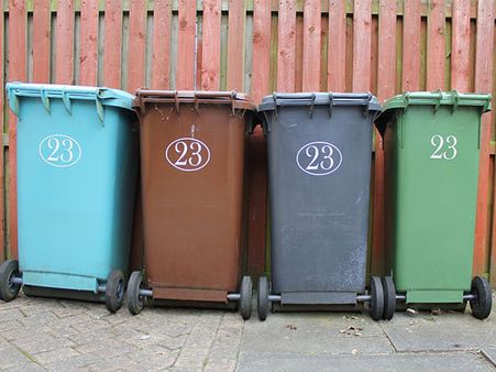 7. Read “Use Me” On The Dustbins