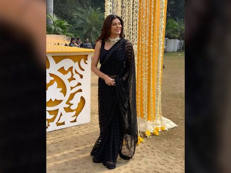 Sushmita Sen In A Sari