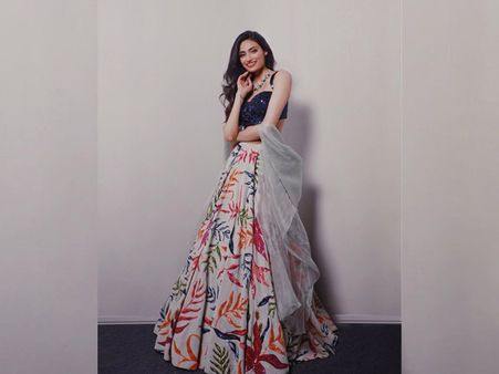 Athiya Shetty In A Multi-Hued Lehenga 
