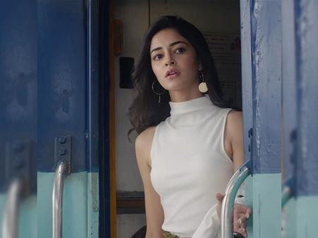Ananya Panday In A Casual White Top