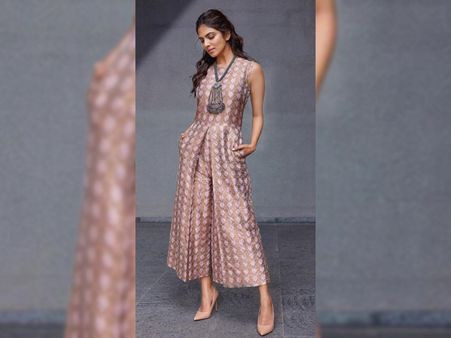 Malavika Mohanan In A Floral Attire Malavika Mohanan In A Floral Attire