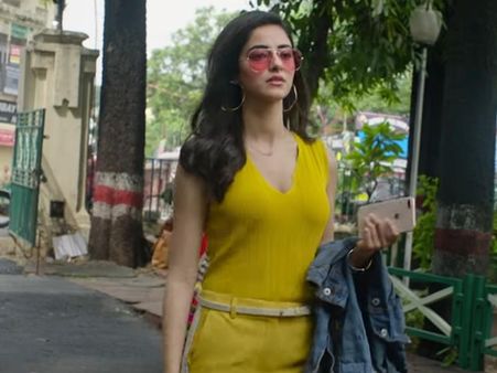 Ananya Panday In Yellow Co-ords
