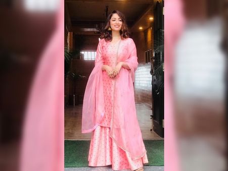 Yami Gautam In A Pink Gharara Set
