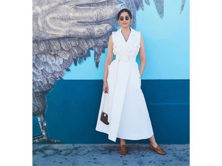 Sonam Kapoor Ahuja In A White Dress Sonam Kapoor Ahuja In A White Dress