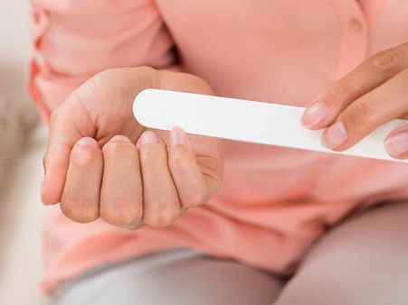 1. File Your Nails Beforehand