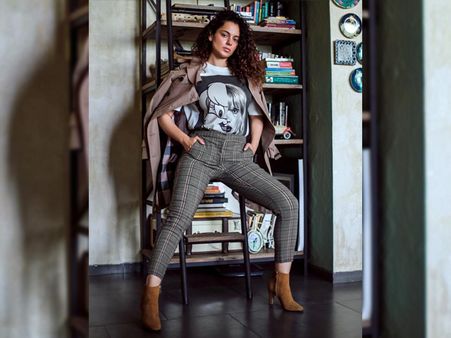Kangana Ranaut's Semi-Formal Outfit