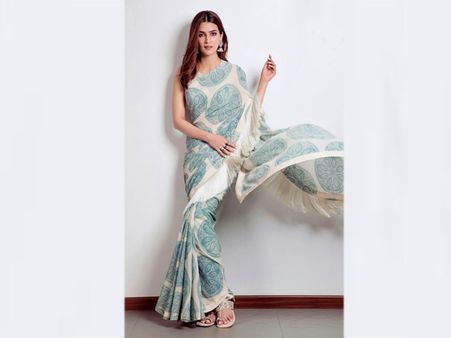 Kriti Sanon's Sari For Traditional Day