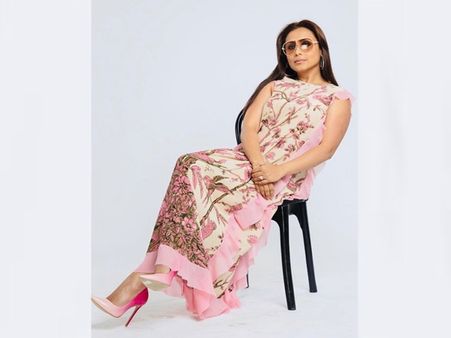 Rani Mukerji's Attire For Some Ethnic Fusion Fun