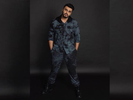 Arjun Kapoor In Printed Co-ord Set