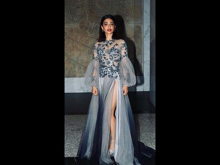 Radhika Apte's Sheer Gown