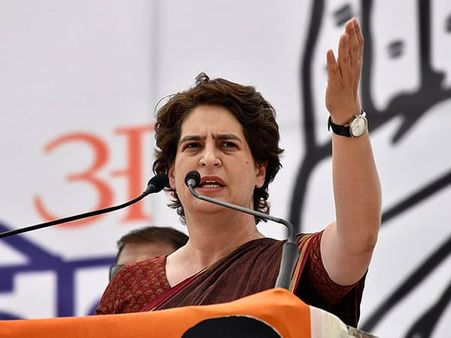 2. Priyanka Gandhi Vadra: