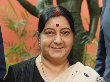 3. Sushma Swaraj: