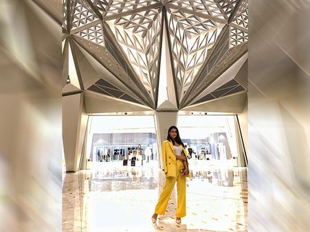 Fatima Sana Shaikh's Yellow Pantsuit