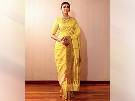 Rakul Preet Singh's Yellow Sari