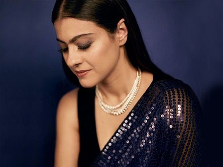 Kajol's Dainty Pearl Necklace Kajol's Dainty Pearl Necklace
