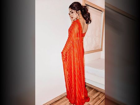 Bhumi Pednekar's Modern Sari Bhumi Pednekar's Modern Sari
