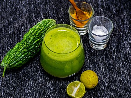 Healthy Bitter Melon Juice Recipe
