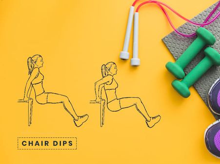 4. Chair dips