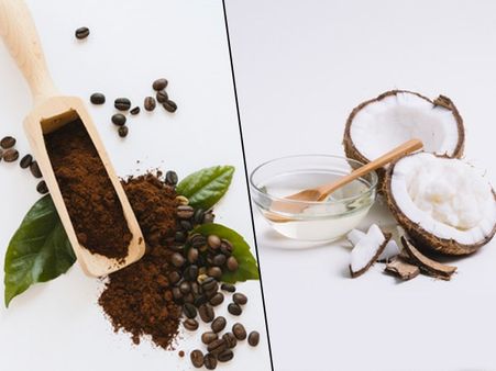 1. Coffee And Coconut Oil Scrub 1. Coffee And Coconut Oil Scrub