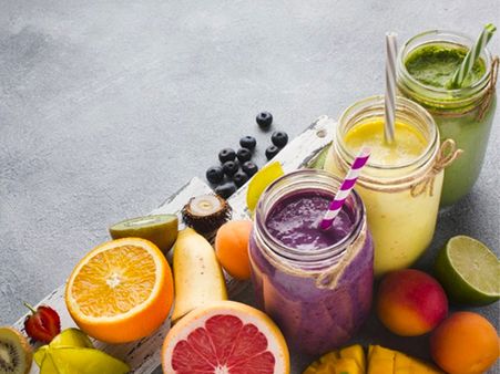 4. Fruit smoothies