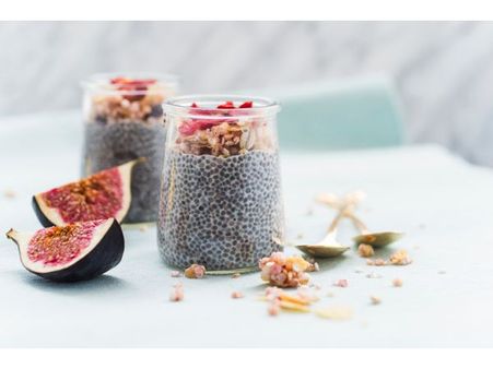 2. Chia seed & yoghurt mix