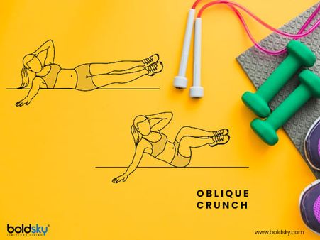 6. Oblique Crunch