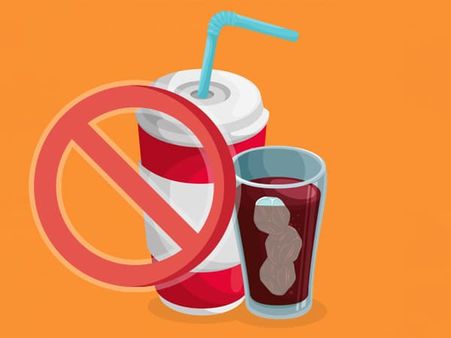 10. Cut back sugary drinks