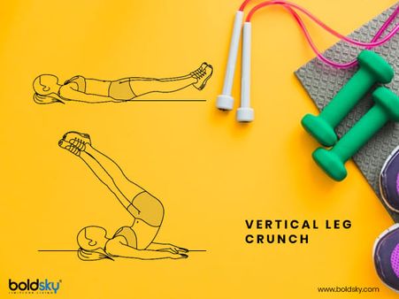 5. Vertical Leg Crunch
