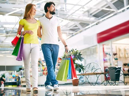 14. Do Shopping For Each Other