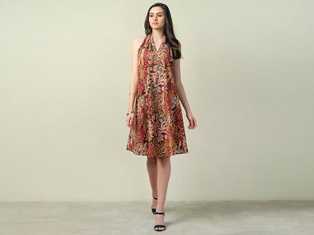 7. A Kalamkari Dress