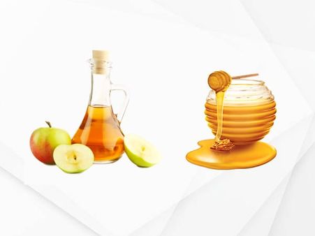 7. Apple cider vinegar and honey