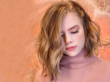 27. Bob with long bangs 27. Bob with long bangs