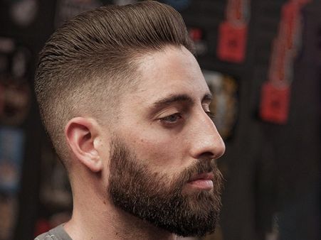 38. Slick pulled back hair 38. Slick pulled back hair