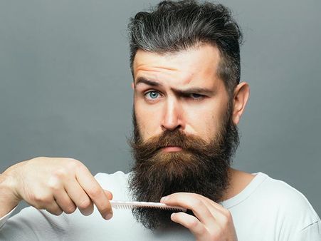Step 2: Brush your beard