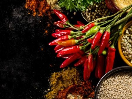 6. Chilli Pepper (Laal mirch)