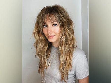 25. Long Layers With Bangs